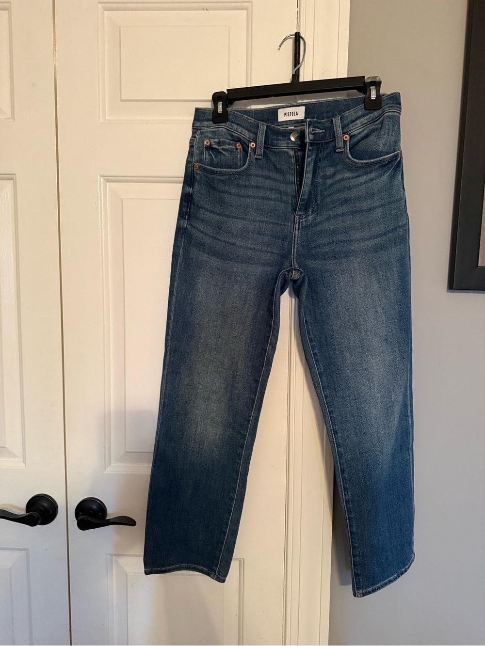 Pistola Women's Mid-Rise Ankle Jeans